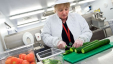 In 2018, more than 200 million single-use plastic items were used across NHS England's catering operations. Image: NHS Forth Valley. 